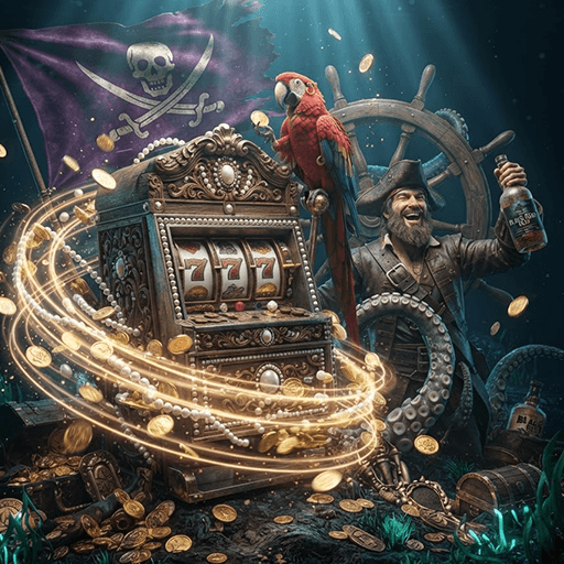 Colorful underwater fishing game with treasure rewards